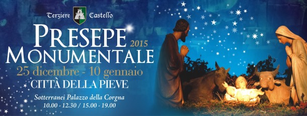 il Presepe Monumentale 2015 a Città della Pieve