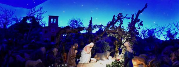 Solo l’amore ci può salvare, il presepe 2016